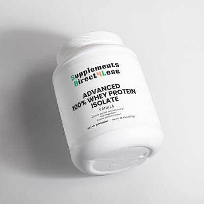 Advanced 100% Whey Protein Isolate - Vanilla (28.40 oz./24 Servings)