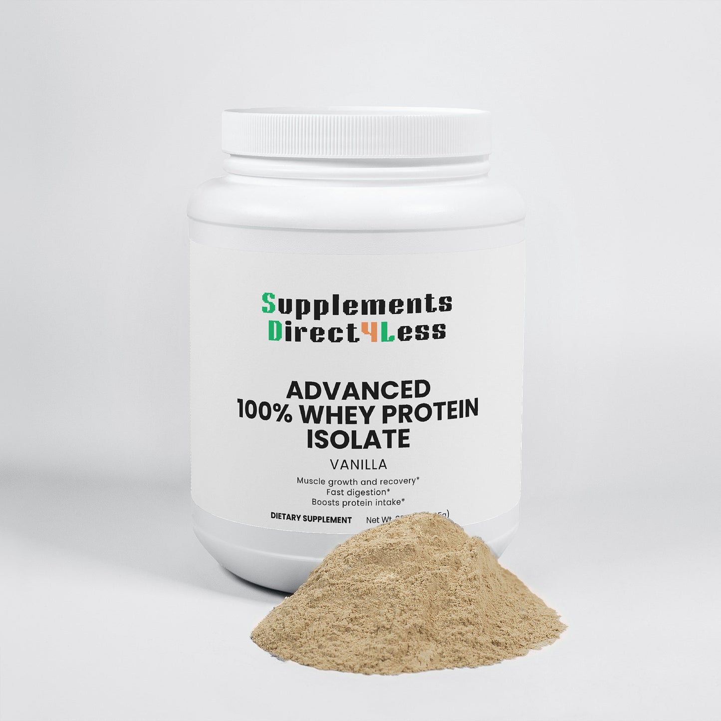 Advanced 100% Whey Protein Isolate - Vanilla (28.40 oz./24 Servings)