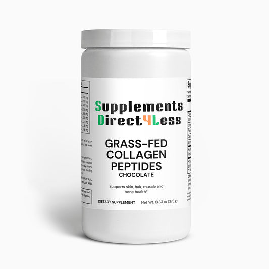 Grass-Fed Collagen Peptides Powder - Chocolate (13.33 oz./14 Servings)