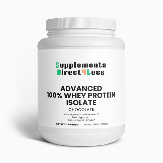 Advanced 100% Whey Protein Isolate - Chocolate (29.60 oz./24 Servings)